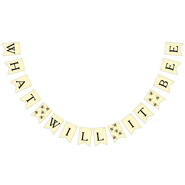 Humla temat baby-bin dusch vimplar (Alla)