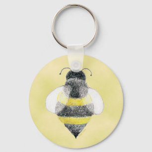 Humlaillustration Keychain Nyckelring