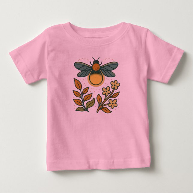 Humlebi kärlek t shirt (Framsida)