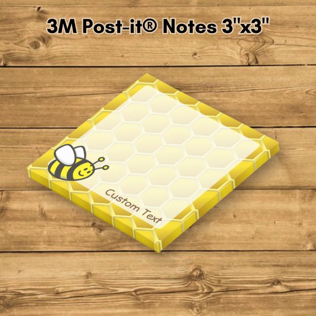 Humlebivteckning Post-it Block (Skapare uppladdad)