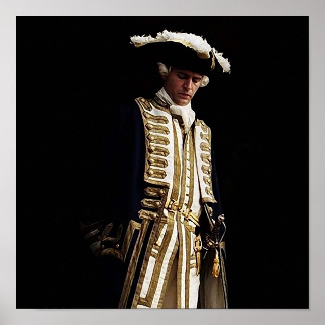 Humled Commodore James Norrington Pirater Poster (Framsidan)