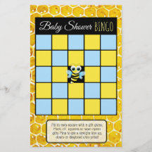 Humlor Biktema baby shower-spel