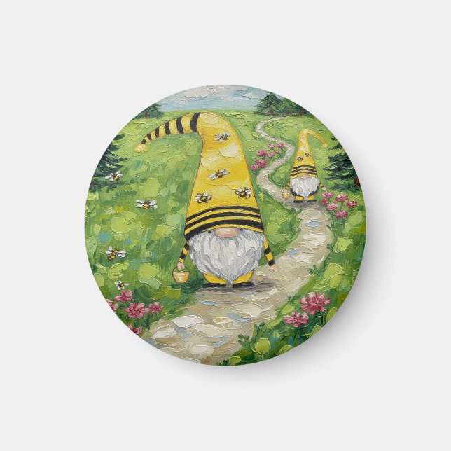 Humlor dvärgar magnet (Framsidan)