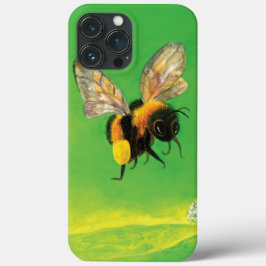 Humlor flyger illustration