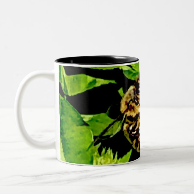 Humlor Mug Två-Tonad Mugg (Vänster)