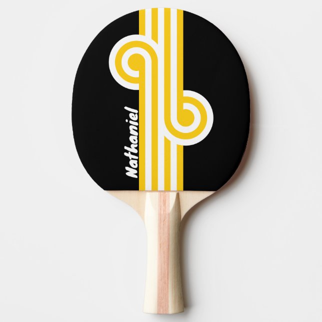 Humlor Nostalgisk Slinga med Namn Pingisracket (Framsidan)