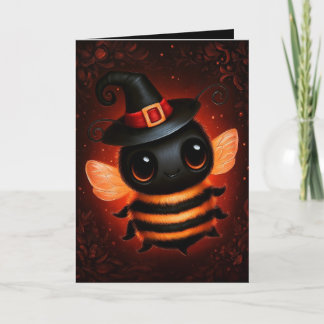 Humloräkna Halloween-kostymillustration Kort