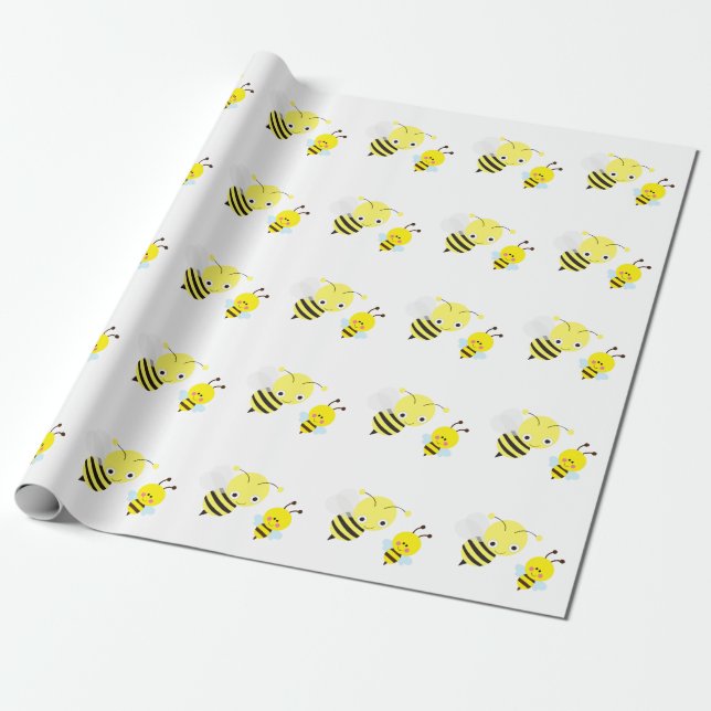 Humlorna Presentpapper (Utrullad)
