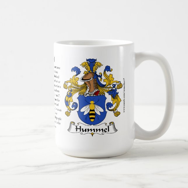 Hummel namnger, ursprung, det menande och kaffemugg (Höger)