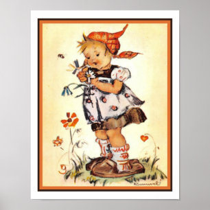 Hummel-utskrift från 1940 - Kärlek mig Poster