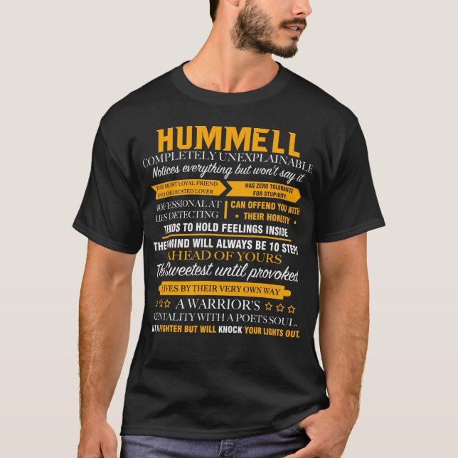 HUMMELL helt oförklarlig T Shirt (Framsida)
