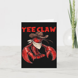 Hummer Cowboy Trendig Yee Klolik Humoristisk Humme Kort