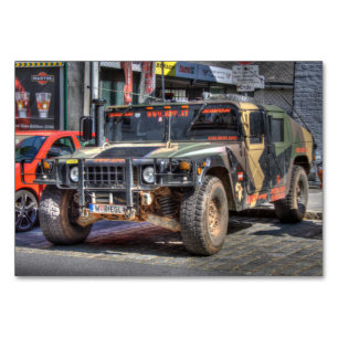 Hummer H1 Bordsnummer