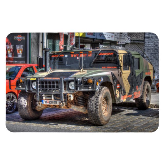 Hummer H1 Magnet (Horisontell)