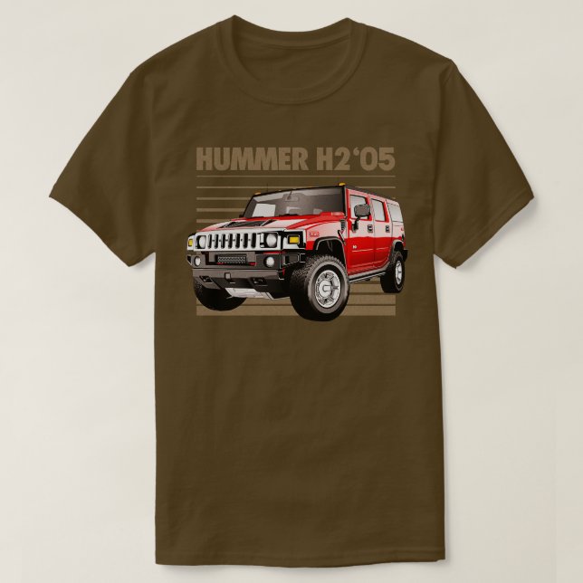 HUMMER H2 T SHIRT (Design framsida)