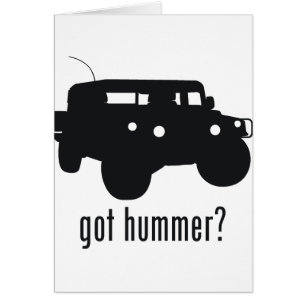 Hummer Hälsningskort