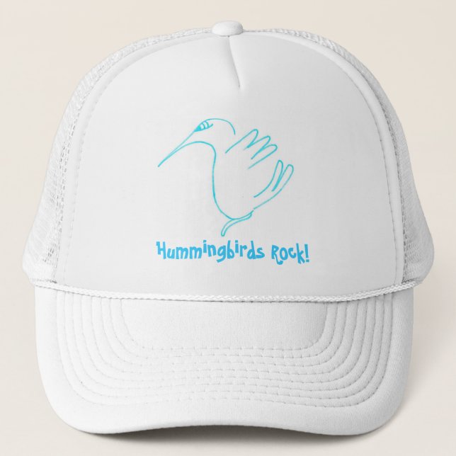 Hummer Hummingbirdssten! Truckerkeps (Framsida)