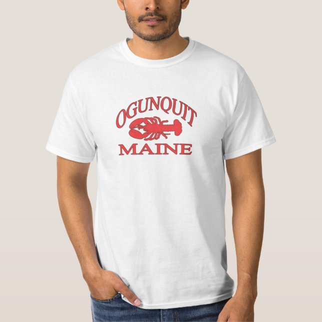 Hummer Ogunquit Maine T-shirt (Framsida)