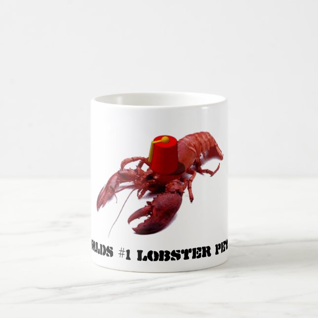 Hummer Petter för världar #1 Kaffemugg (Center)
