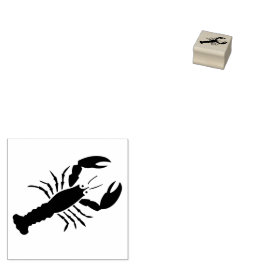 Hummer Röd kräftdjur kärlek 4Joanie Stämpel