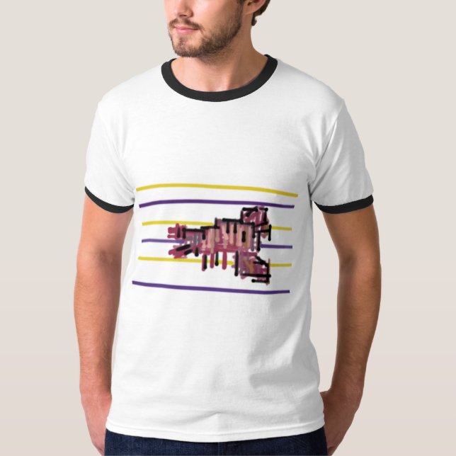 Hummer sommar glädje t shirt (Framsida)