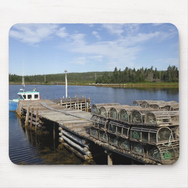 Hummerbåt, Mushaboom, Nova Scotia, Kanada Musmatta (Framsidan)