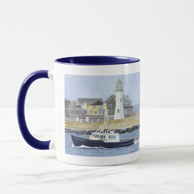 Hummerbåten Scituate Harbor Mugg (Vänster)