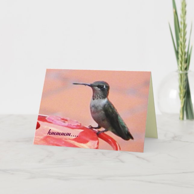 Hummerfödelsedagkort Kort (Framsida)