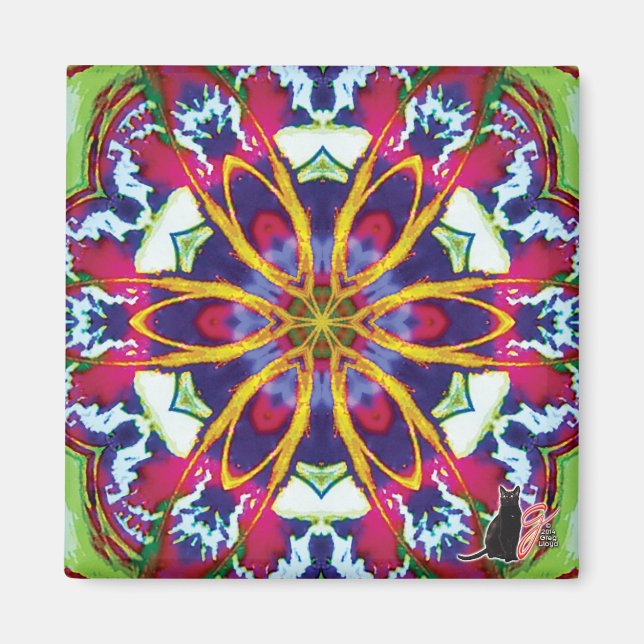 Hummerns Kalejdoskopmagnet Magnet (Framsidan)