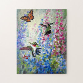 HUMMERS BUTTERFLY SOMMER GARDEN PUZZLE PUSSEL