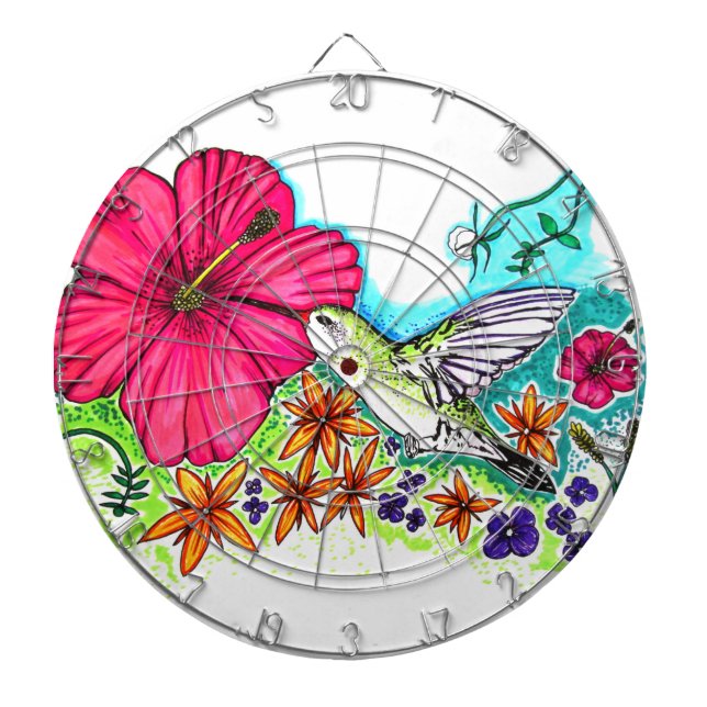Humming Bird Darttavla (Framsidan)
