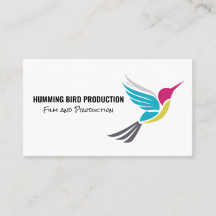 Humming Bird Logotyp Visitkort