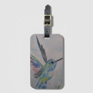 Humming Bird Luggage Tag Bagagebricka