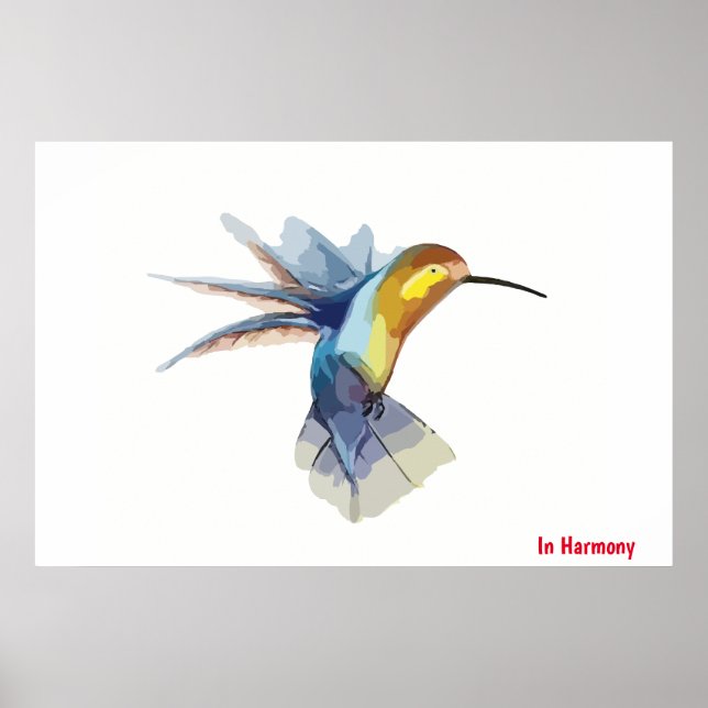 Humming Bird Poster (Framsidan)