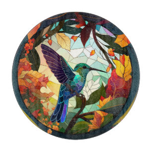 Humming Bird Stached Glass