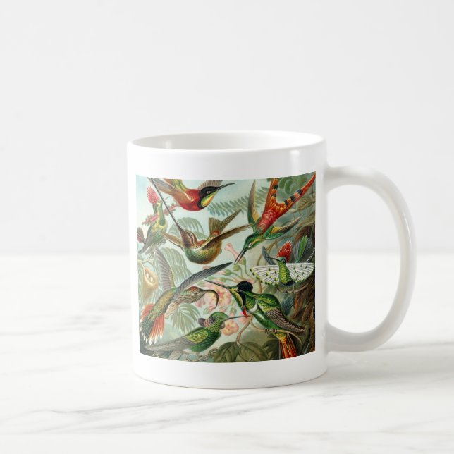 Humming Birds Paradise art Kaffemugg (Höger)