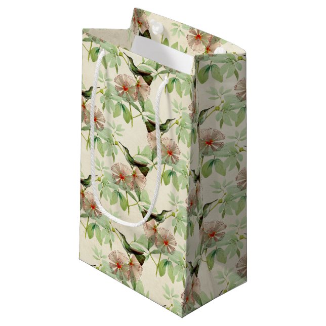 Humming Birds Series Design Three Small Presentpås (Framsidan Vinklad)