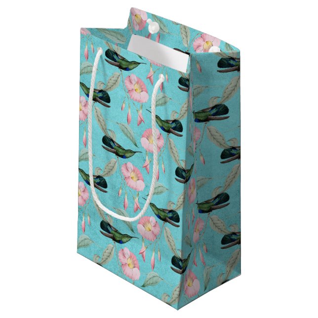 Humming Birds Series Design Two Small Gift Bag (Framsidan Vinklad)
