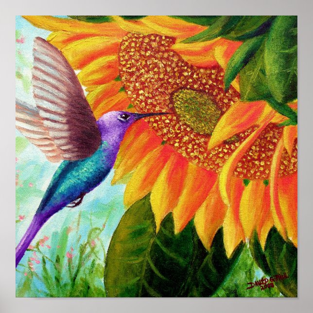 Humming för nektar poster (Framsidan)