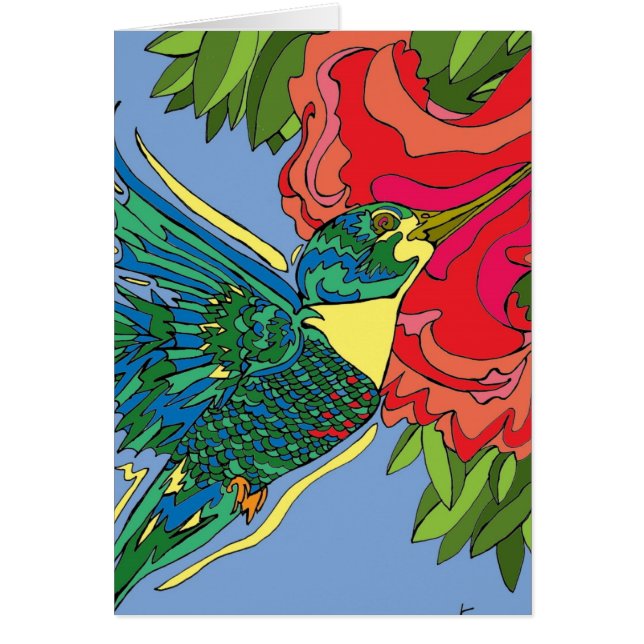 Humming Hälsningskort (Framsidan)