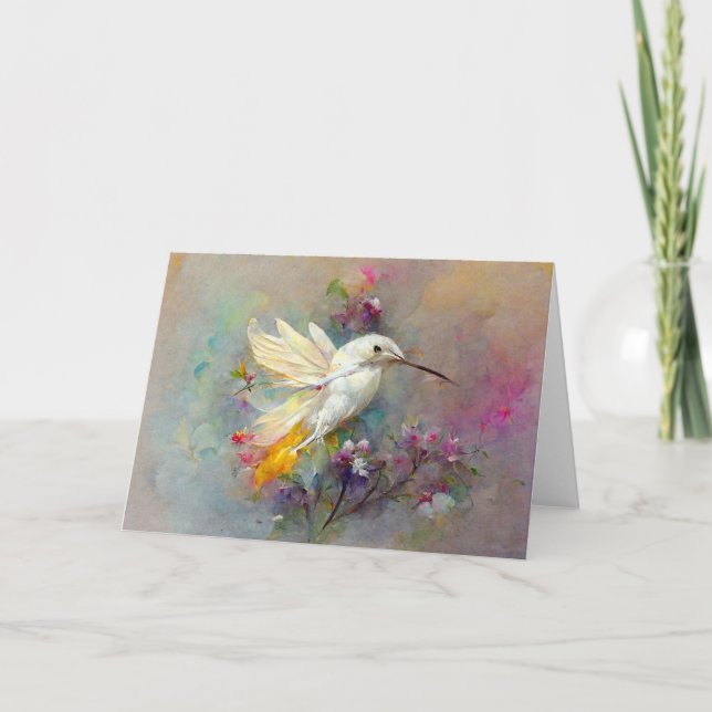 Hummingbird 2-kort kort (Framsida)