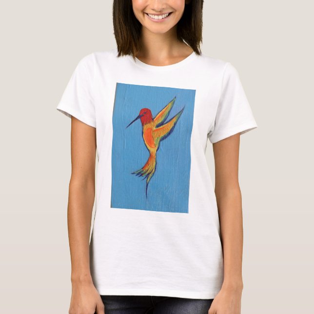 Hummingbird 2 tee shirt (Framsida)