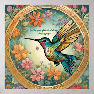 Hummingbird 5: Rundområde Matta Poster