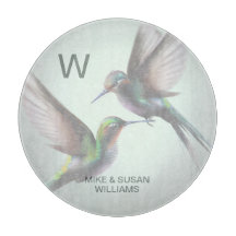 Hummingbird Add Monogram Namn