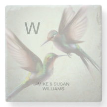 Hummingbird Add Monogram Namn