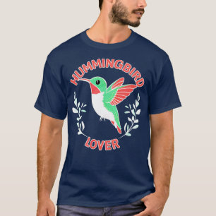 hummingbird älskare t shirt