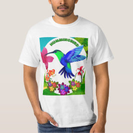Hummingbird Amidst Nature's Beauty,Sergranat Vinga T Shirt