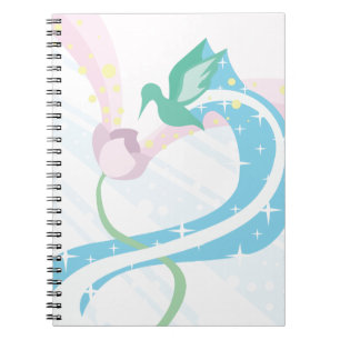 Hummingbird Anteckningsbok Med Spiral