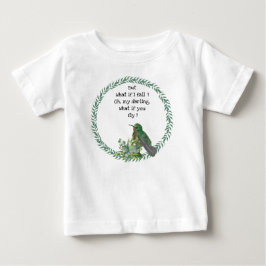 Hummingbird Baby Anpassningsbar Shirt Småbarn T-sh T Shirt