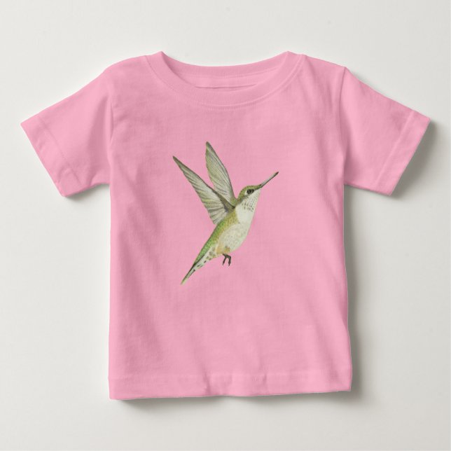 Hummingbird Baby T-Shirt (Framsida)